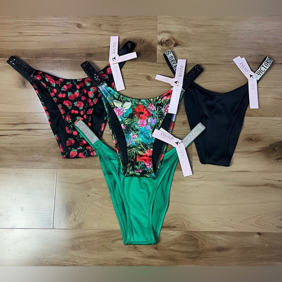 Victoria's Secret Other - Victoria’s Secret shine strap Brazilian bottoms